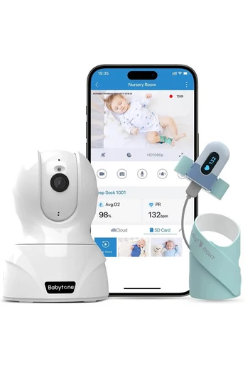 babytone-baby-o2-okos-legzesfigyelo-zokni-by-viatom-zold-kamera