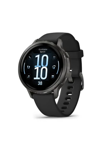 garmin-venu-4-41-mm-sotetszurke-fekete-szilikon-szijjal-010-03013-02