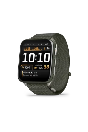 garmin-venu-x1-mohazoldtitanium-mohazold-comfortfit-nylon-szijjal-010-02980-03