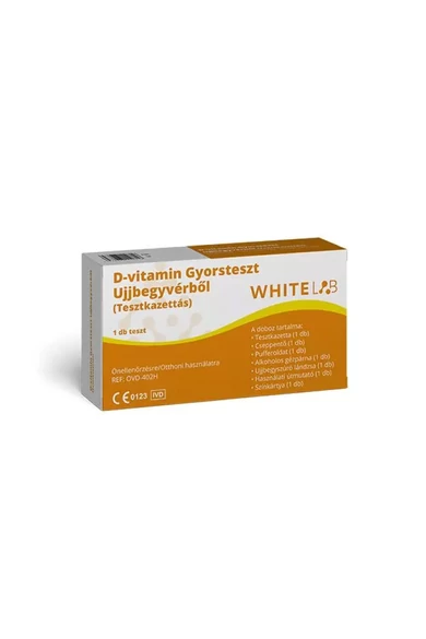 whitelab-d-vitamin-gyorsteszt-otthoni-hasznalatra-ujjbegybol-1db-doboz-eleje