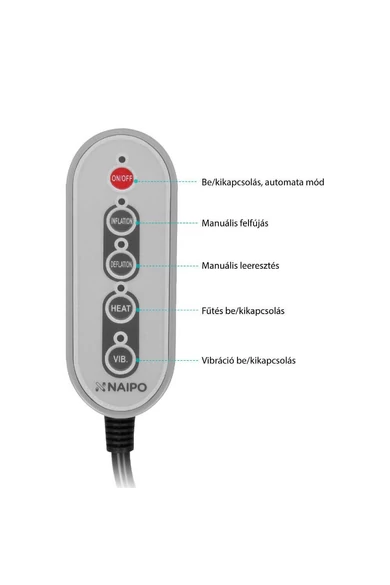 Naipo MGBK-Q1 derékmasszírozó