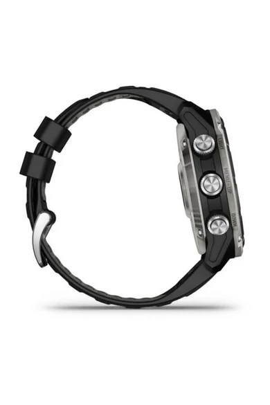 garmin-descent-mk3i-51-mm-ezust-fekete-pvd-titanium-fekete-szurke-szilikon-szijjal-010-02752-08-gombok-bal-oldal