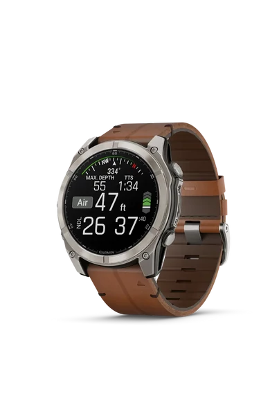 garmin-fenix-8-51mm-amoled-sapphire-titanium-gesztenyebarna-borszijjal-grafitszurke-szilikon-szijjal-010-02905-40-iranytu