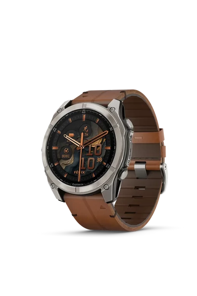 garmin-fenix-8-51mm-amoled-sapphire-titanium-gesztenyebarna-borszijjal-grafitszurke-szilikon-szijjal-010-02905-40-okosora