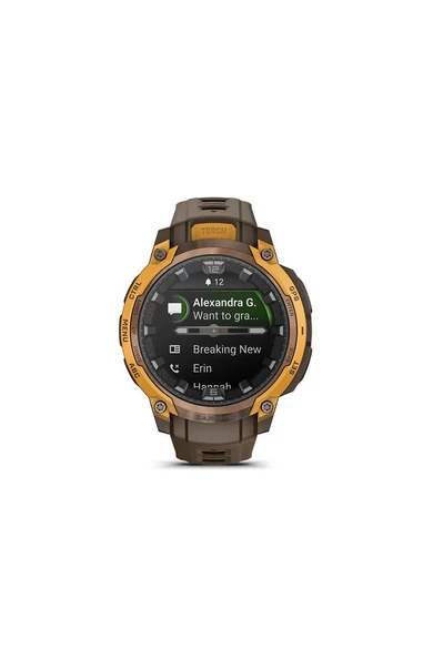 garmin-instinct-crossover-amoled-bronzsarga-kakaobarna-szilikon-szijjal-010-03398-01-uzenet-ertesitesek