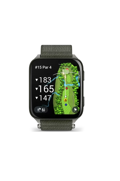 garmin-venu-x1-mohazoldtitanium-mohazold-comfortfit-nylon-szijjal-010-02980-03-golf-funkcio