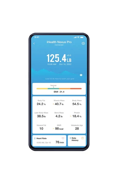 iHealth-Nexus-Pro-applikacio-testosszetetel-szemelyi-merleg-okos-testtomeg