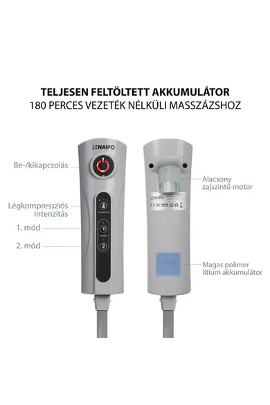 naipo-mgf-701-kompresszios-lab-es-vadli-masszirozo-hosszu-akkumulator-uzemido