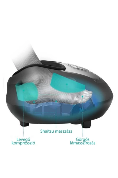 Naipo MGF-836 Lábmasszírozó légkompresszióval, melegítő funkcióval