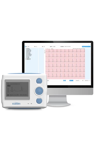 Viatom TH12 12 elvezetéses 24 órás mini EKG holter monitor