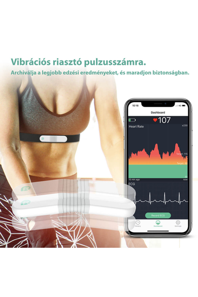 Viatom Visual Beat - 24 órás pulzusmérő EKG funkcióval