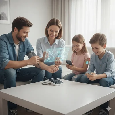 Egészségügyi okos eszközök otthon: egy átlagos család egészségügyi eszközkészlete 2026-ban